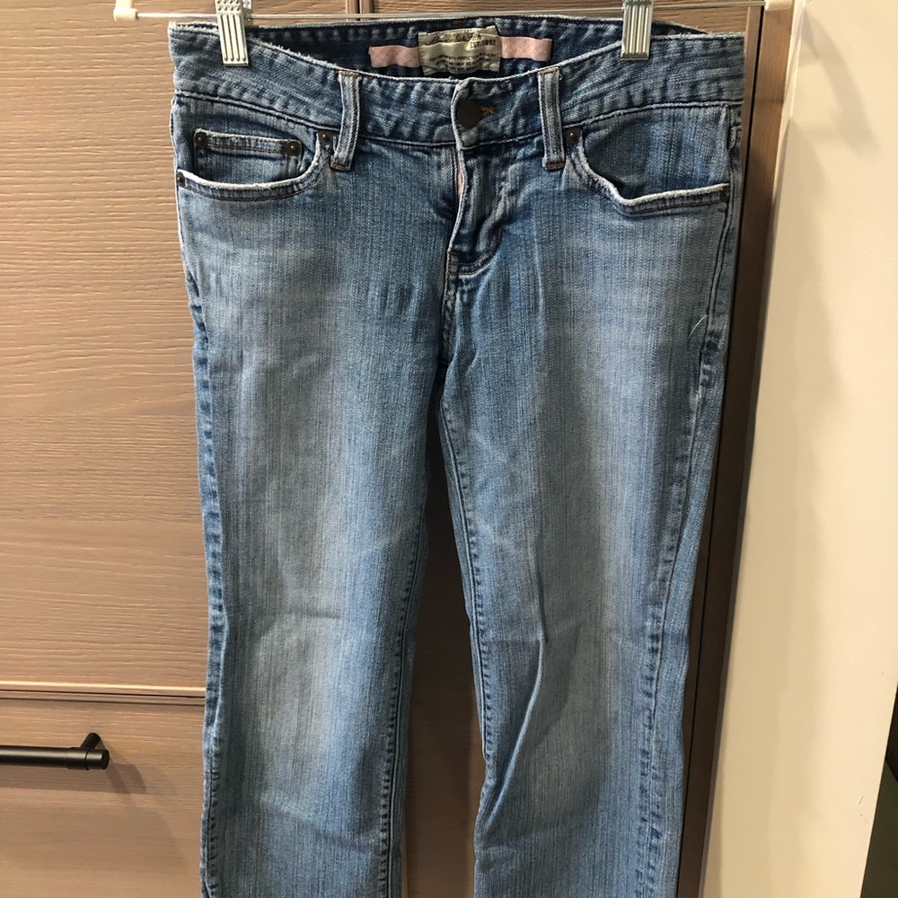 Abercrombie and Fitch Stretch Capri Jeans